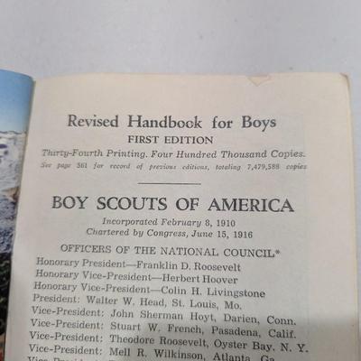 Boy Scout Handbooks 1948 (SR)