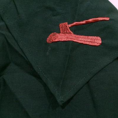 Vintage Boy Scout Scarves Philmont Scout Ranch Valley Forge BSA 1964 Jamboree Camp Emerald Bay - 2 (SR)