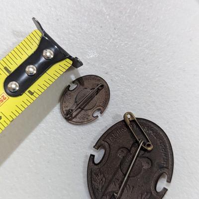 The World Jamboree Mondial 1963 Official Bronze Pins-K (SR)
