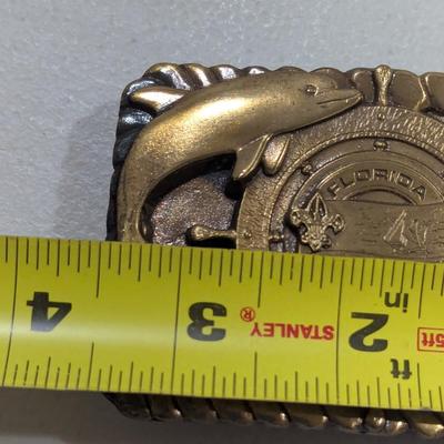 BSA Florida Sea Base High Adventure Belt Buckle (SR)