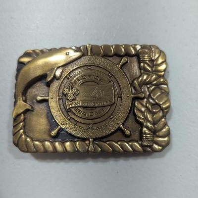 BSA Florida Sea Base High Adventure Belt Buckle (SR)