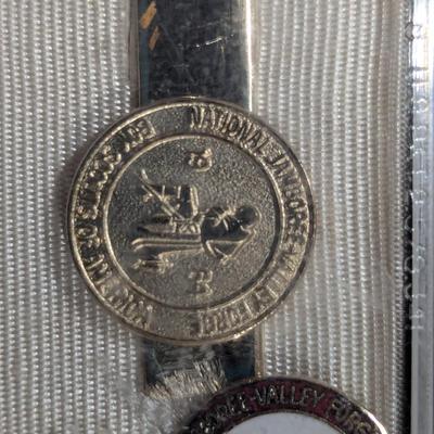 Boy Scout Badge Philmont Scout Ranch Valley Forge Tie Tacks (SR)