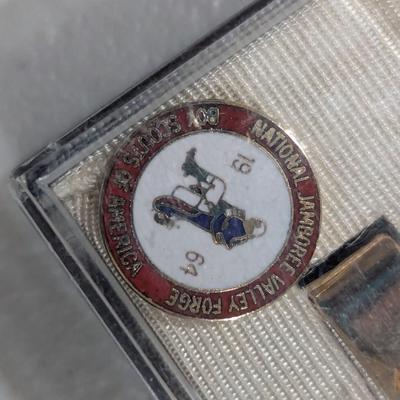 Boy Scout Badge Philmont Scout Ranch Valley Forge Tie Tacks (SR)