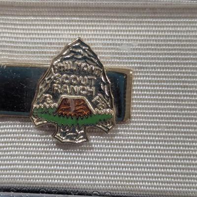 Boy Scout Badge Philmont Scout Ranch Valley Forge Tie Tacks (SR)