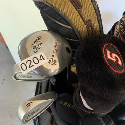Golf Bag & Clubs Callaway King Cobra