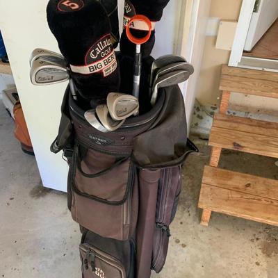 Golf Bag & Clubs Callaway King Cobra