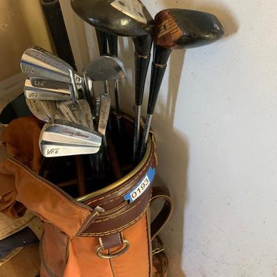 Vintage Golf Club Set Tommy Armour First Flight