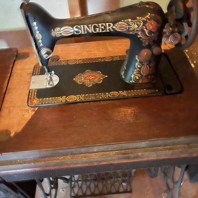 Antique Singer Sewing Machine