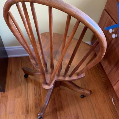 Windsor Chair On Casters