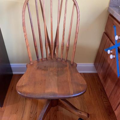 Windsor Chair On Casters