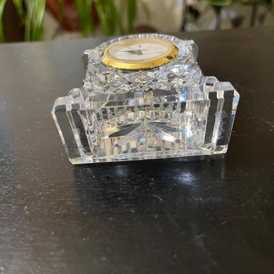Waterford small mantel clock
