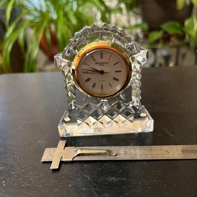 Waterford small mantel clock