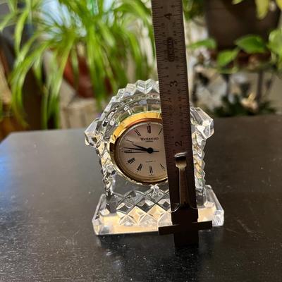 Waterford small mantel clock