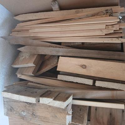 Box of Scrap Wood for crafting or burning
