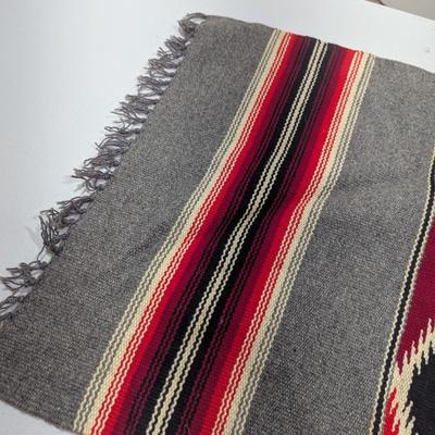 Navajo All Wool Woven Rug (SR)