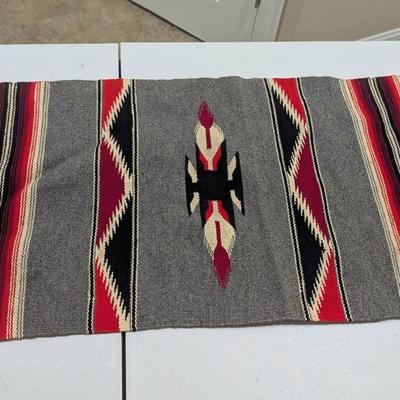 Navajo All Wool Woven Rug (SR)
