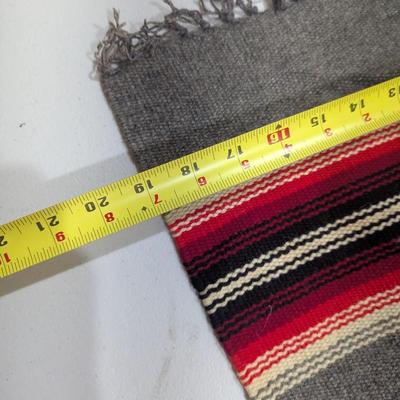 Navajo All Wool Woven Rug (SR)