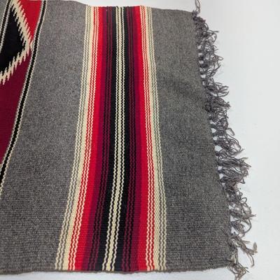 Navajo All Wool Woven Rug (SR)