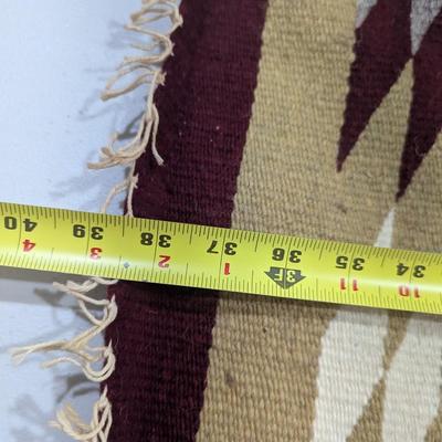 Navajo All Wool Woven Rug (SR)