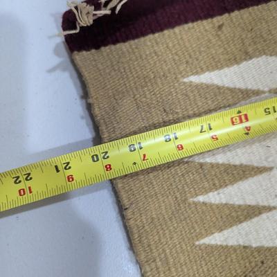 Navajo All Wool Woven Rug (SR)