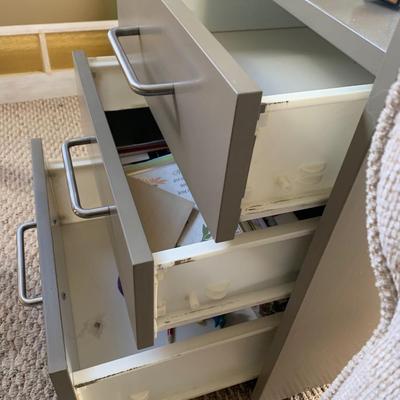 Wood File Cabinet