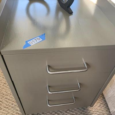 Wood File Cabinet