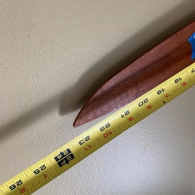Large Decorative Wood Scissors