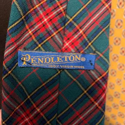 Men’s Ties Lot Pendleton Silk Italian +++