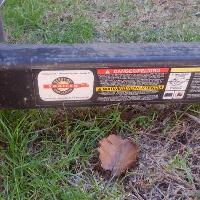 Carry-On Pull Behind Trailer with Drop Gate 5'x8' with Clear Title