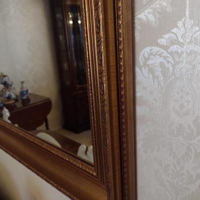 Large Framed Formal Wall Mirror