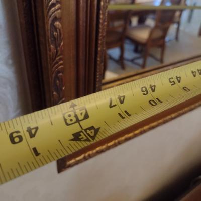 Large Framed Formal Wall Mirror