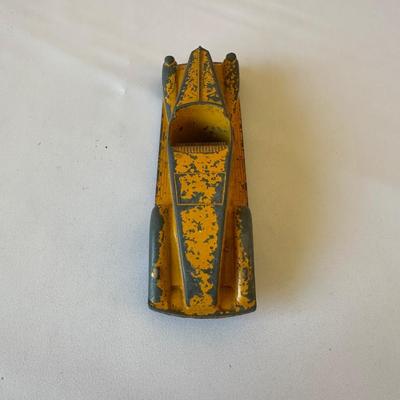 AUBURN RUBBER CAR, WANNATOY BOAT AND 1940's METAL MASTERS DIE-CAST TOY CAR