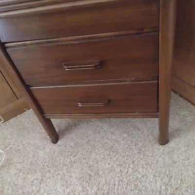 Vintage Art Deco Sewing Storage Box (No Contents)