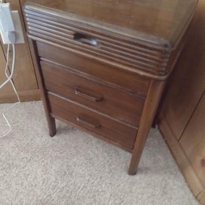 Vintage Art Deco Sewing Storage Box (No Contents)