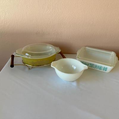 PYREX BOWL AND BAKING DISHES