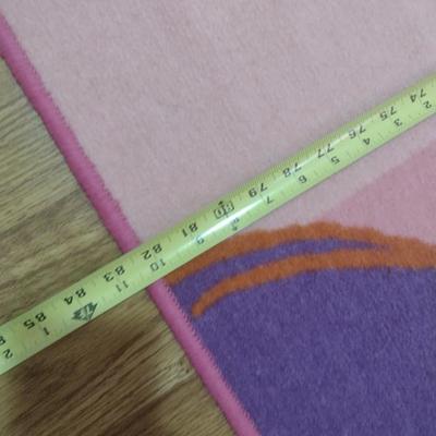 Colorful Fun Floral Pattern Area Rug