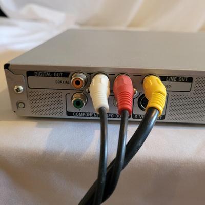 Sony DVD Player and DVDs (D-EL)