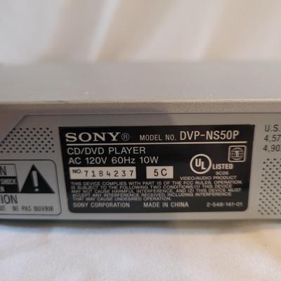 Sony DVD Player and DVDs (D-EL)