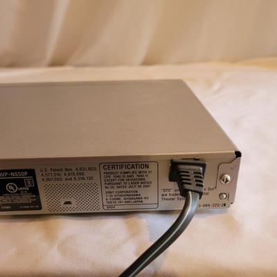 Sony DVD Player and DVDs (D-EL)
