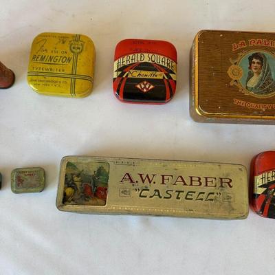 A GREAT SELECTION OF OLD TINS (2)