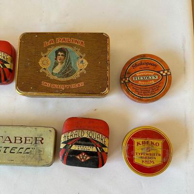 A GREAT SELECTION OF OLD TINS (2)