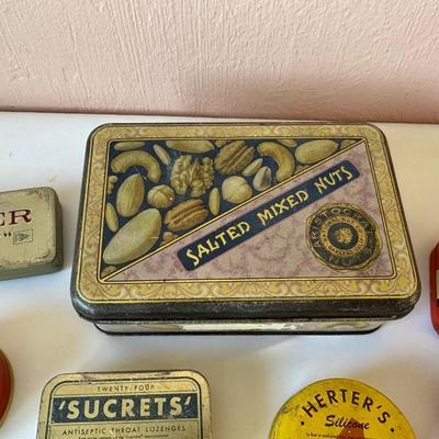 A GREAT SELECTION OF OLD TINS (4)