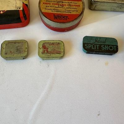THE LAST LOT OF GREAT VINTAGE TINS