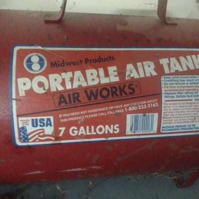 Portable 7 Gallon Air Tank