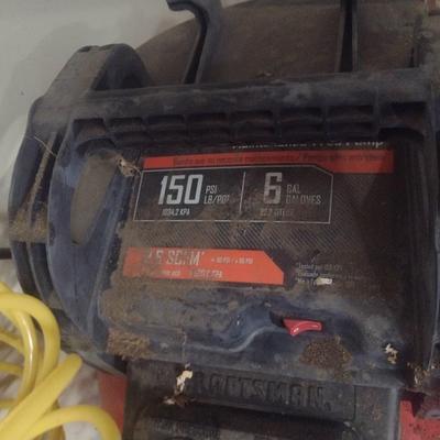 Craftsman 6 Gallon 150PSI Portable Air Compressor