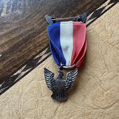 EAGLE SCOUT AWARD WITH A LETTER OF RECOGNITION FROM WAYNE N. ASPINALL, CONGRESS OF THE UNITED STATES, HOUSE OF REP.