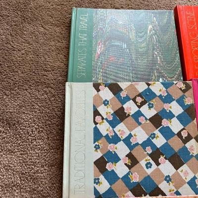 SET OF SEWING INSTRUCTION BOOKS