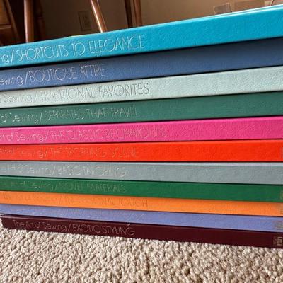 SET OF SEWING INSTRUCTION BOOKS
