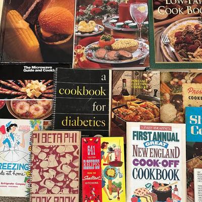 COOK BOOKS AND RECIPE PAMPHLETS