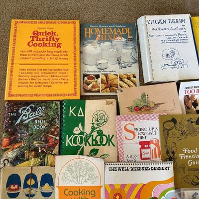 COOK BOOKS AND RECIPE PAMPHLETS